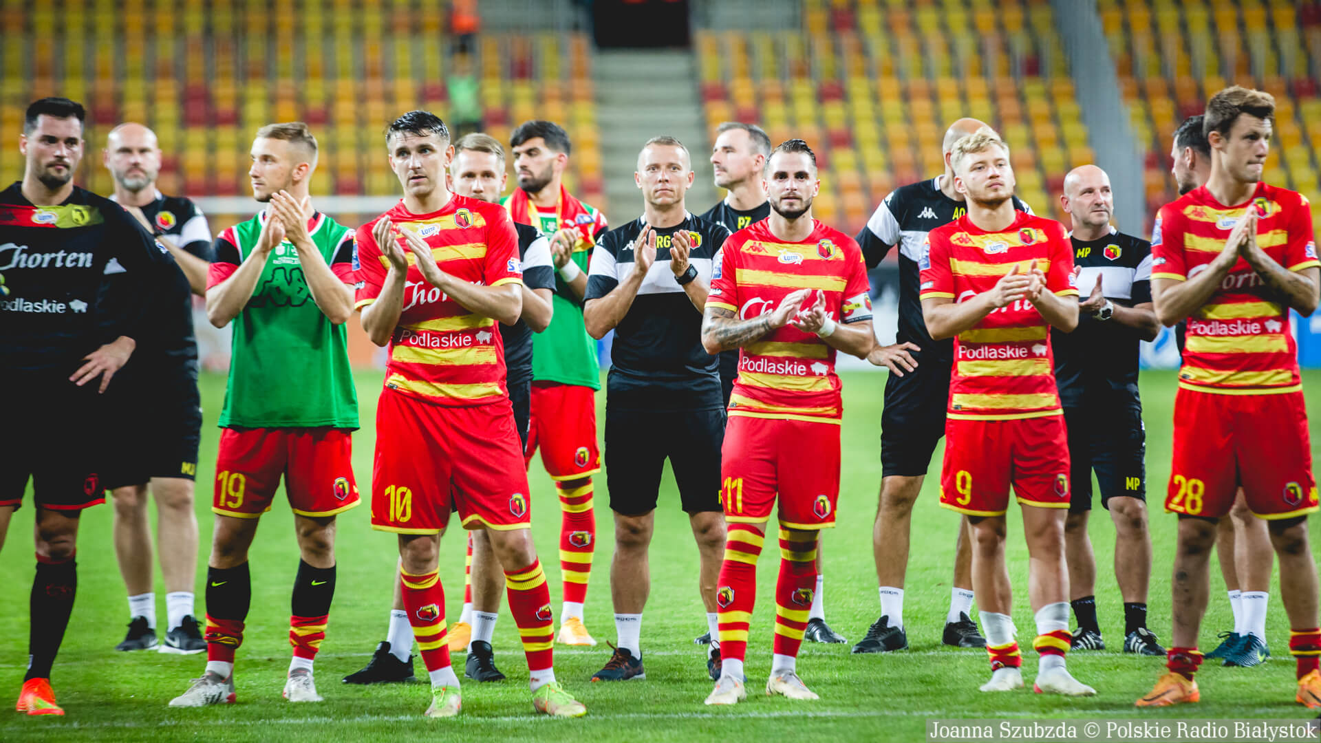Jagiellonia Białystok przegrywa z beniaminkiem ekstraklasy [zdjęcia]