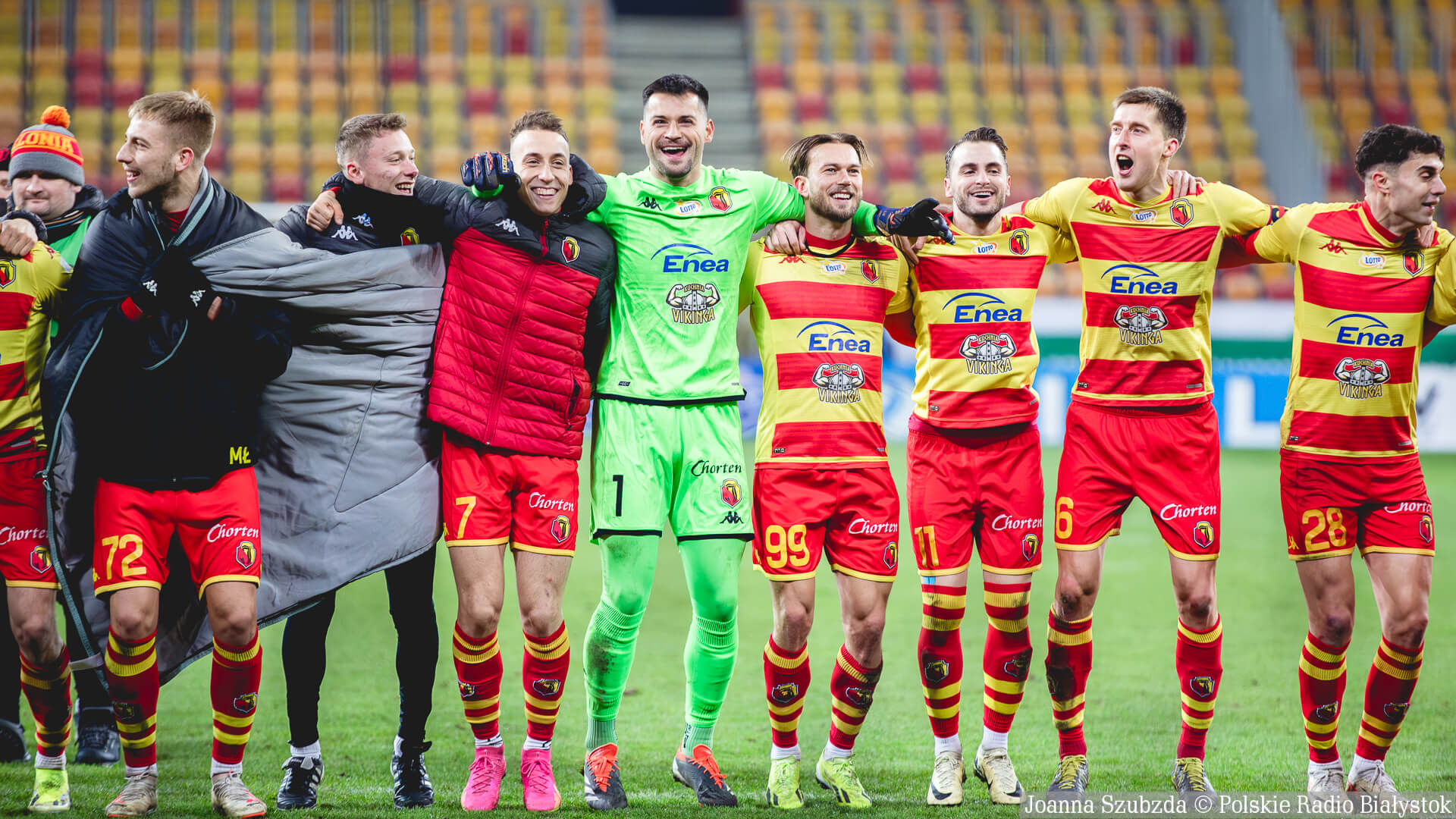 Jagiellonia Białystok wraca na pozycję lidera ekstraklasy [zdjęcia, wideo]