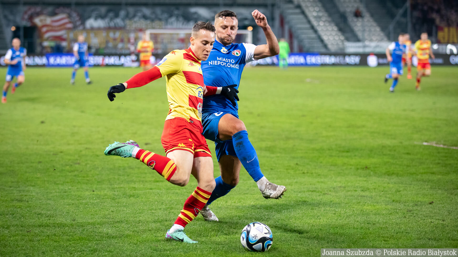 Jagiellonia prowadziła z Puszczą Niepołomice 3:0, ale nie wygrała meczu [zdjęcia, wideo]