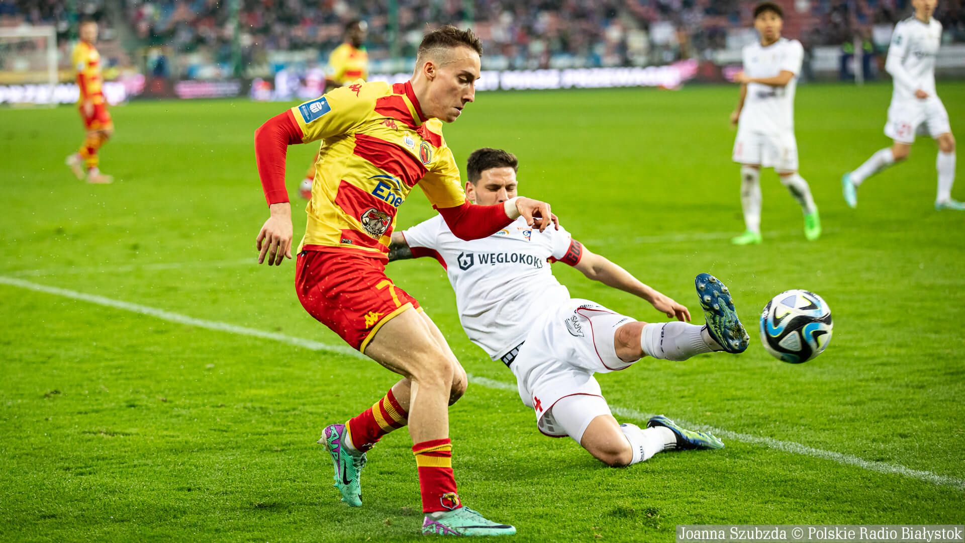 Jagiellonia przegrała z Górnikiem Zabrze [zdjęcia, wideo]