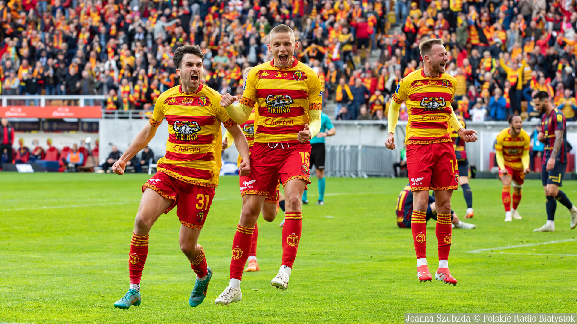 Mistrz Polski z brązowym medalem i znowu w Europie! Jagiellonia Białystok pokazała klasę [zdjęcia, wideo]