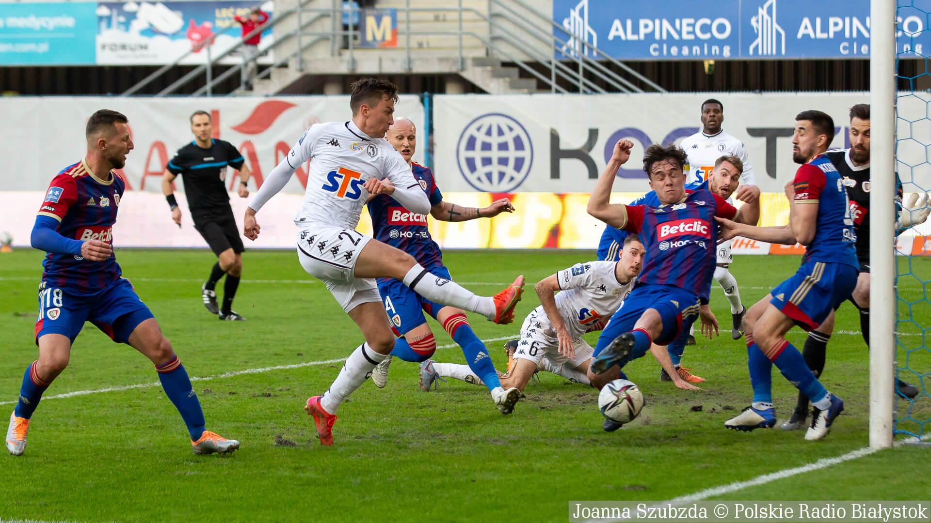 Jagiellonia Białystok przegrywa z Piastem Gliwice [zdjęcia]