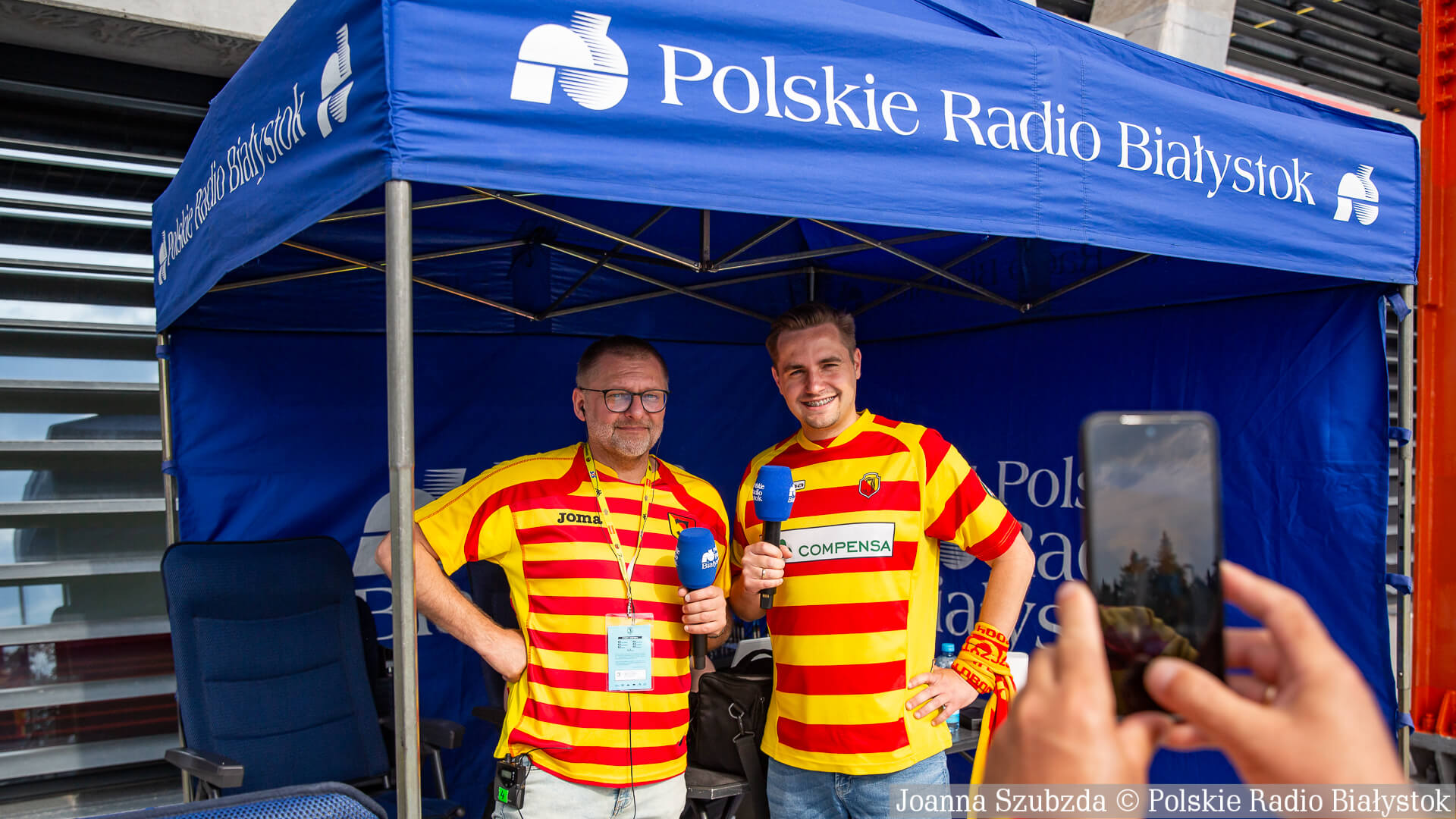 "Sportowa Sobota" w Polskim Radiu Białystok - relacja z meczu, komentarze i opinie