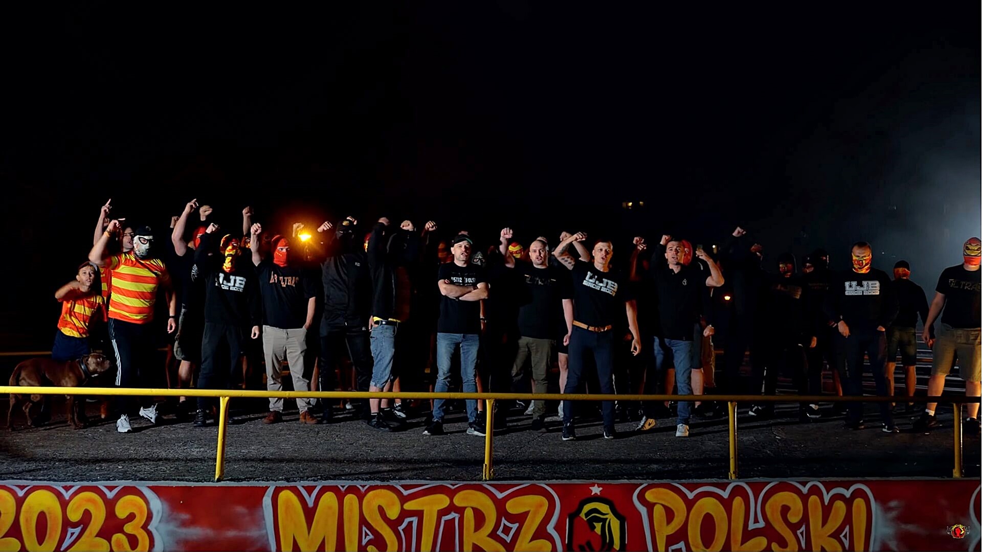 Fani Jagiellonii Białystok nagrali nową wersję jednej z kibicowskich piosenek