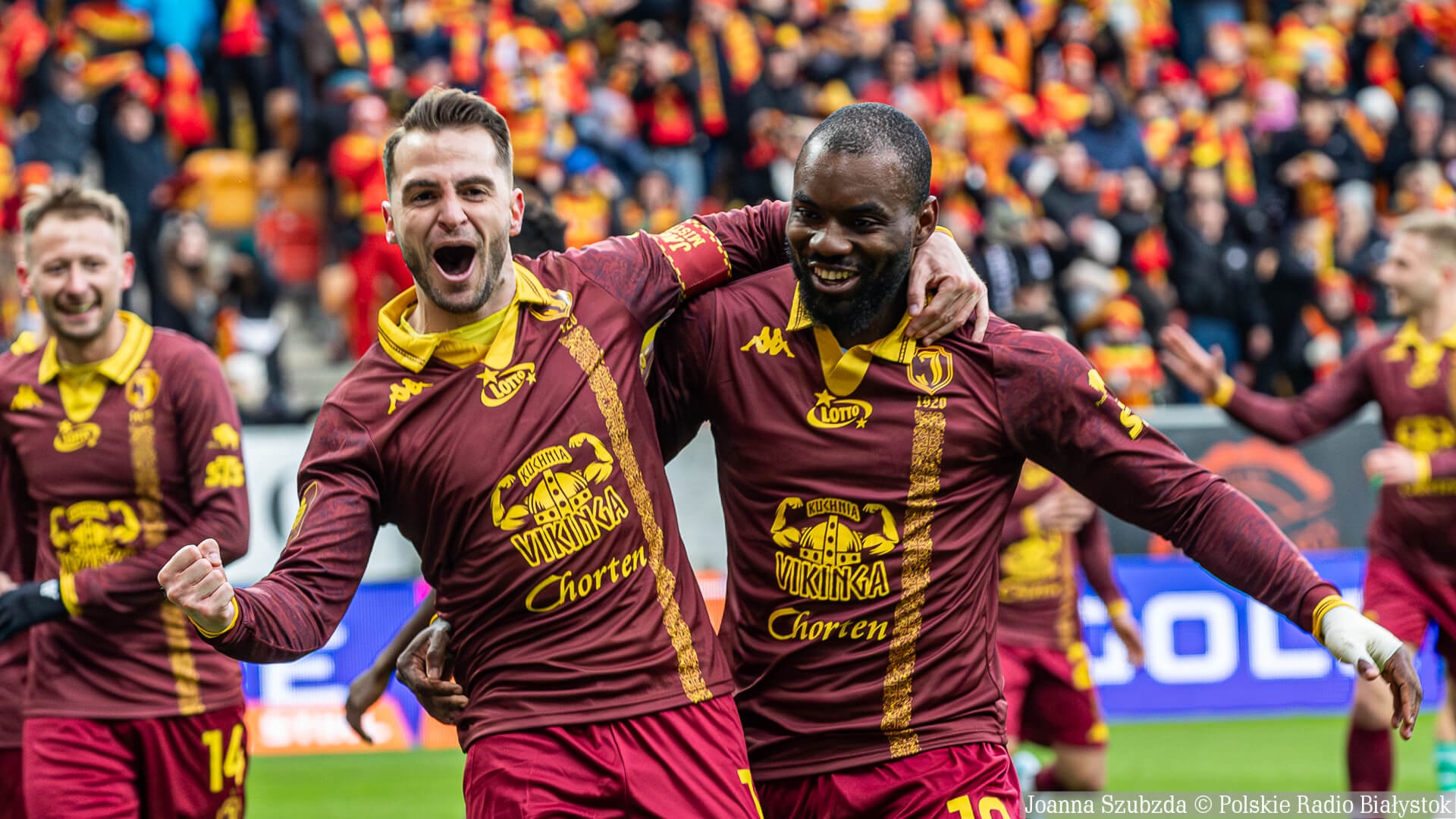 Pięć goli przy Słonecznej - Jagiellonia Białystok pewnie wygrywa z Radomiakiem Radom [zdjęcia, wideo]