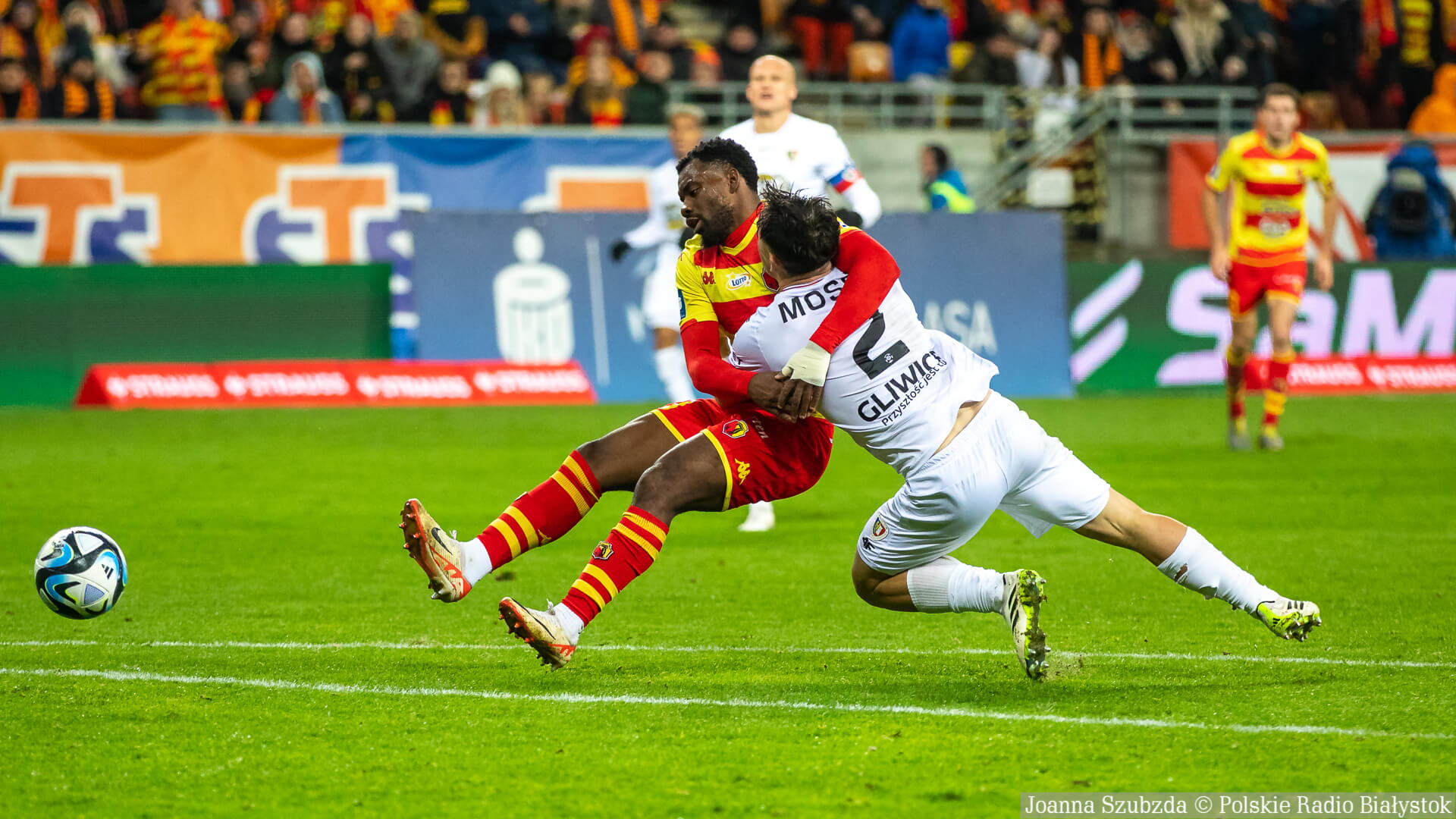 Jagiellonia Białystok pierwszy raz traci punkty u siebie – remis z Piastem Gliwice [zdjęcia, wideo]