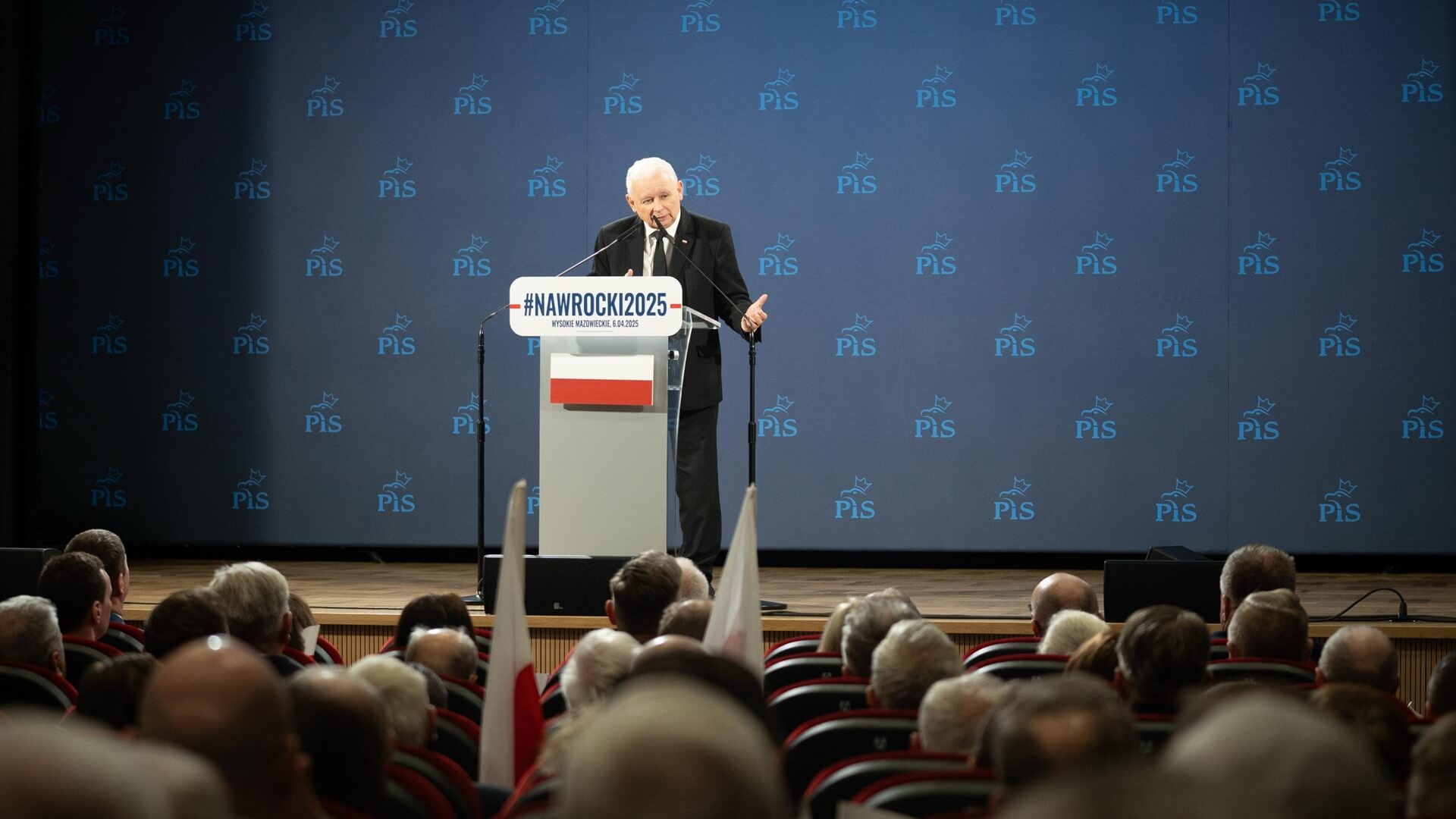 Jarosław Kaczyński w Wysokiem Mazowieckiem: Nawrocki to powrót do polityki rozwoju