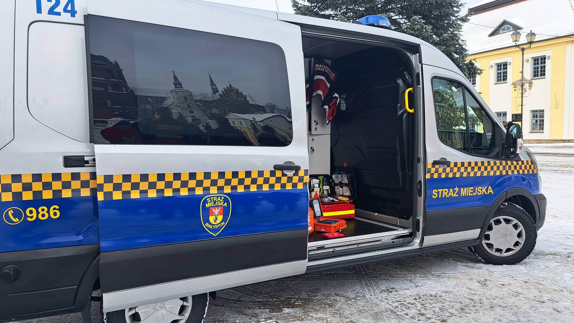 Specjalistyczny sprzęt trafił do straży miejskiej w Białymstoku - to zakup z budżetu obywatelskiego