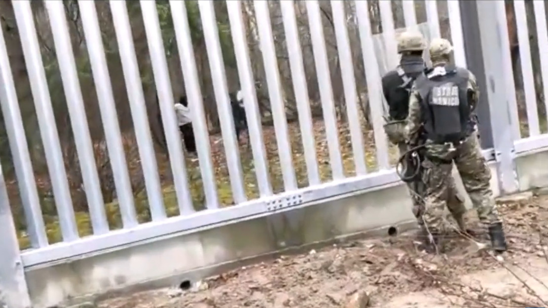 Grupa migrantów zaatakowała kamieniami polskie patrole przy granicy polsko-białoruskiej [wideo]