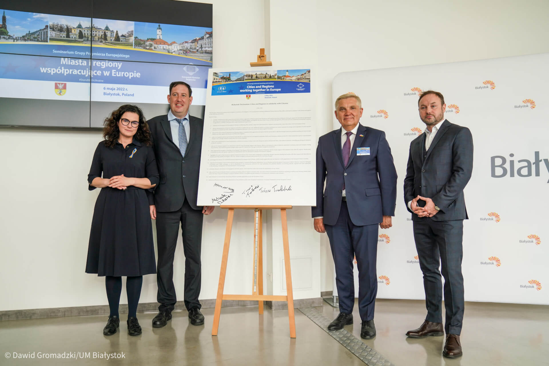 Solidarność z Ukrainą w tzw. deklaracji białostockiej Przymierza Europejskiego