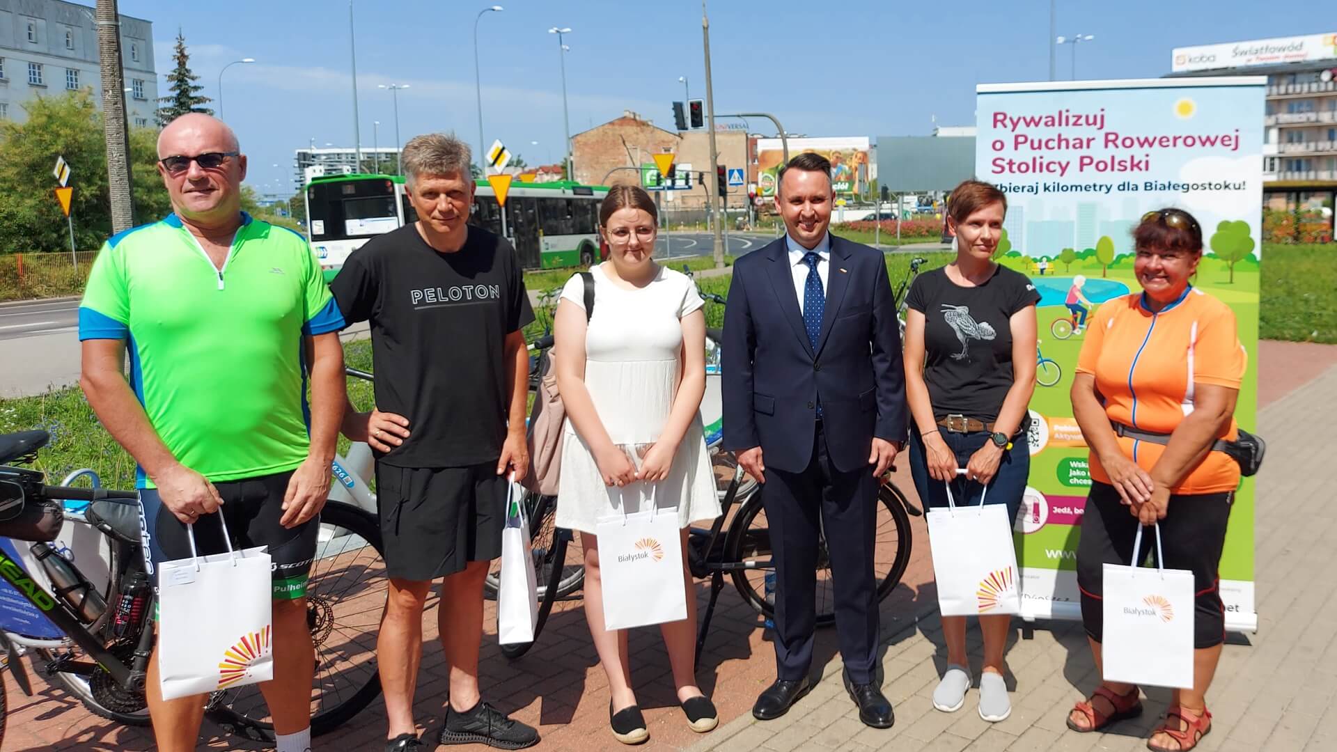 Białostoczanie rywalizowali o Puchar Rowerowej Stolicy Polski