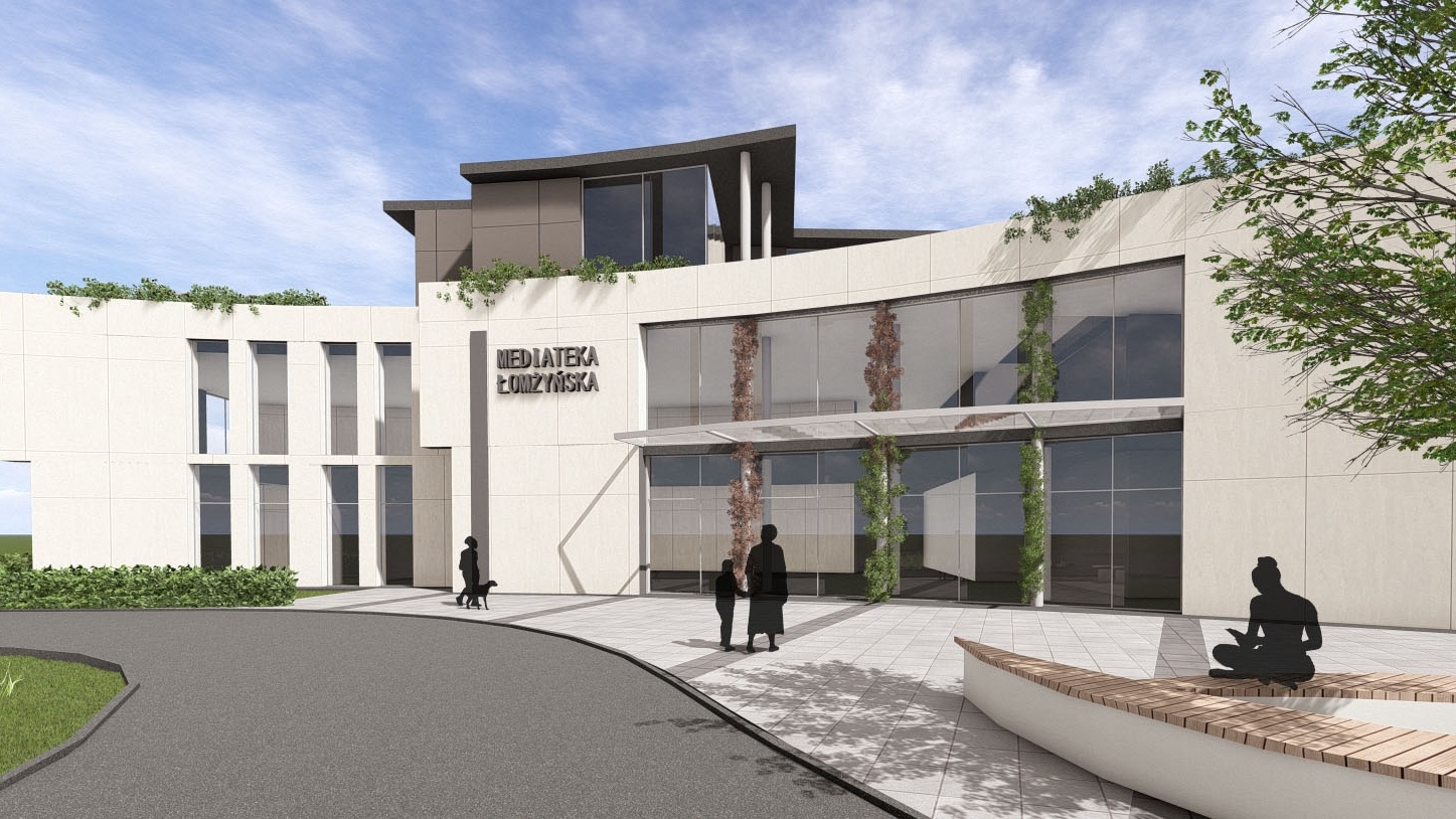 Konsultacje ws. mediateki w Łomży. Mieszkańcom projekt się podoba
