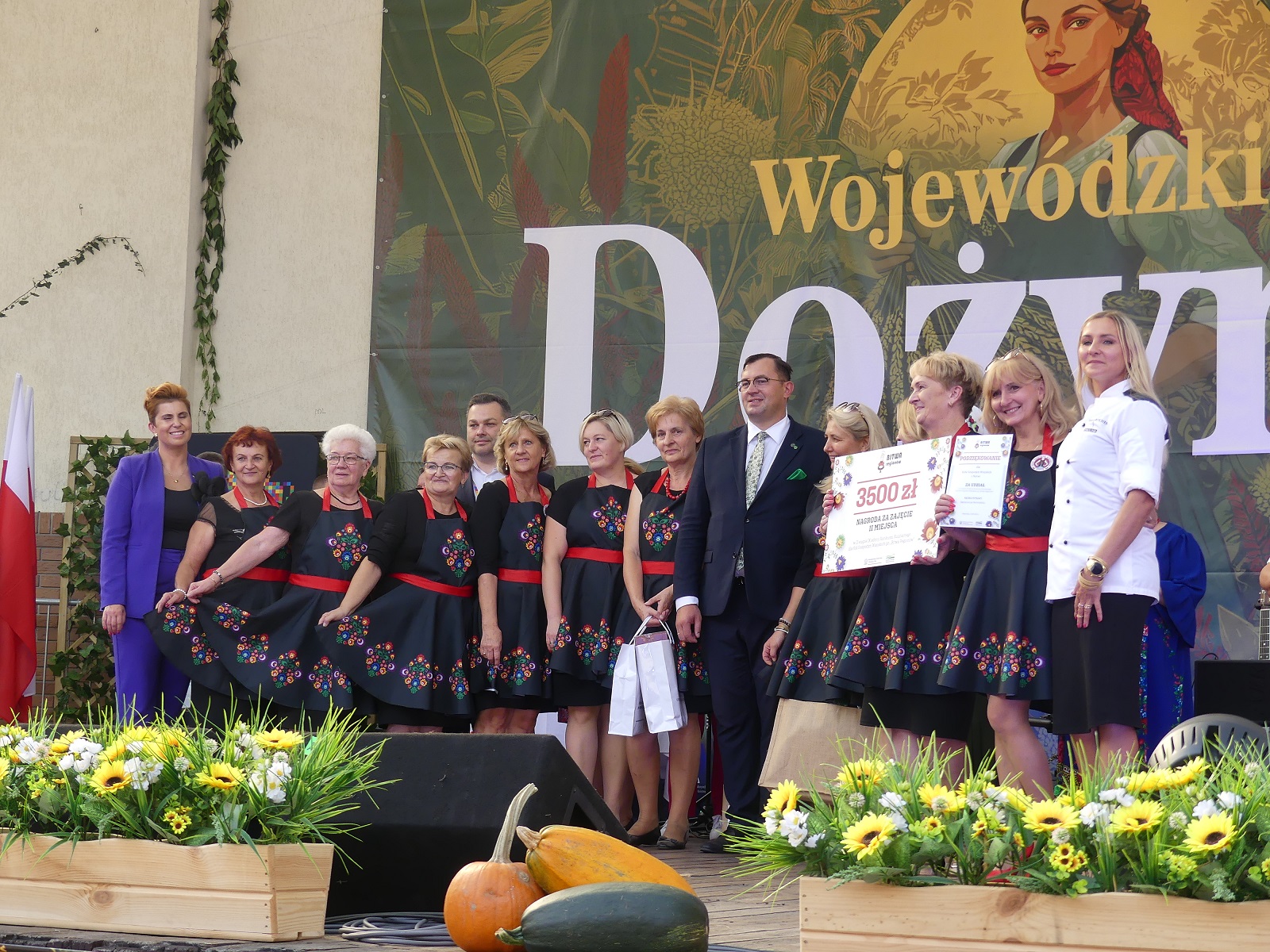 Sukcesy KGW na Wojewódzkich Dożynkach w Hajnówce 22.09.2024