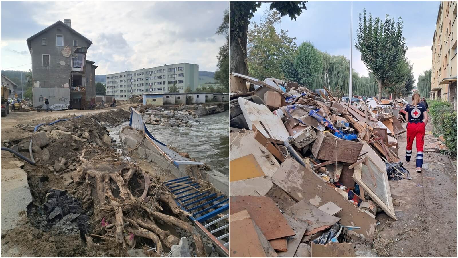 Polski Czerwony Krzyż organizuje zbiórkę na rzecz powodzian w białostockiej galerii