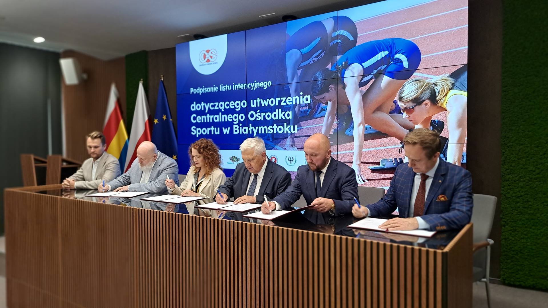 Podpisano list intencyjny ws. utworzenia w Białymstoku Centralnego Ośrodka Sportu