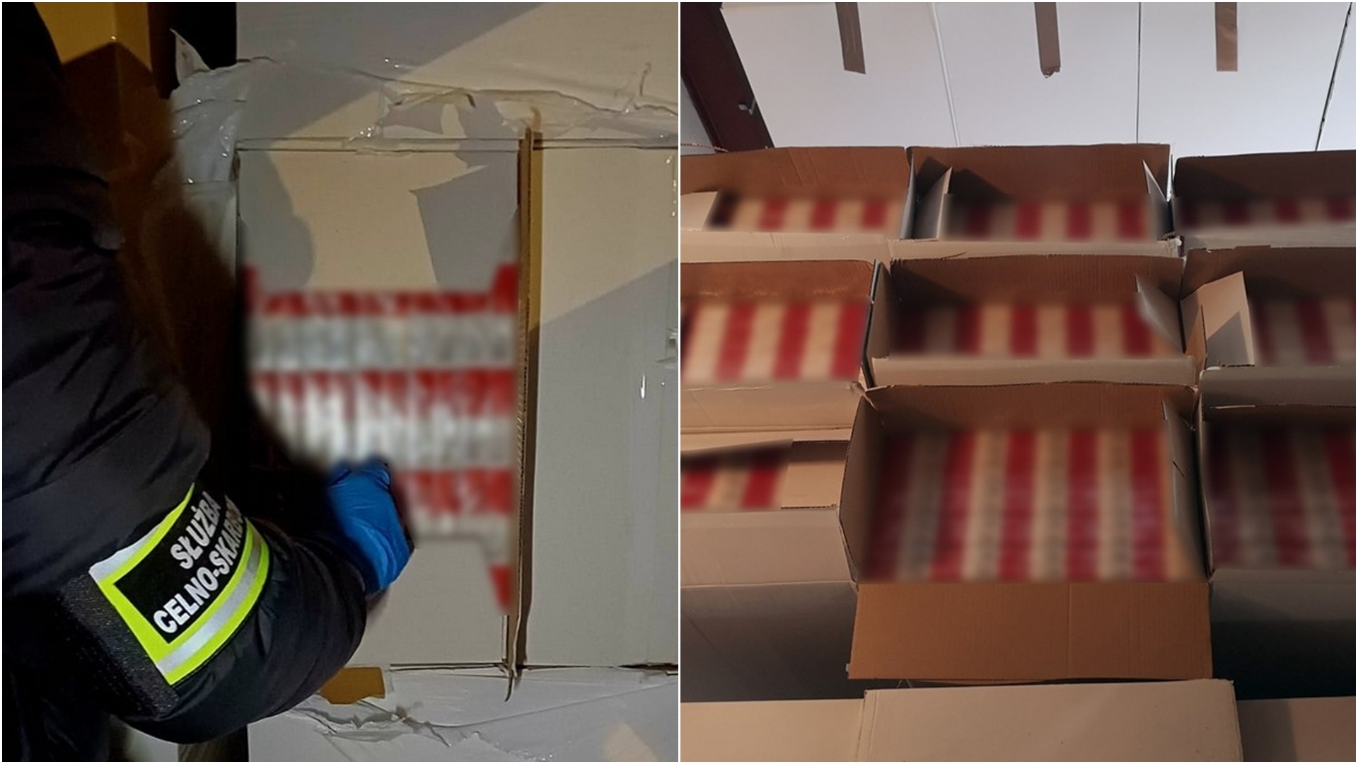 KAS powstrzymała kontrabandę nielegalnych papierosów wartą prawie 9 mln zł