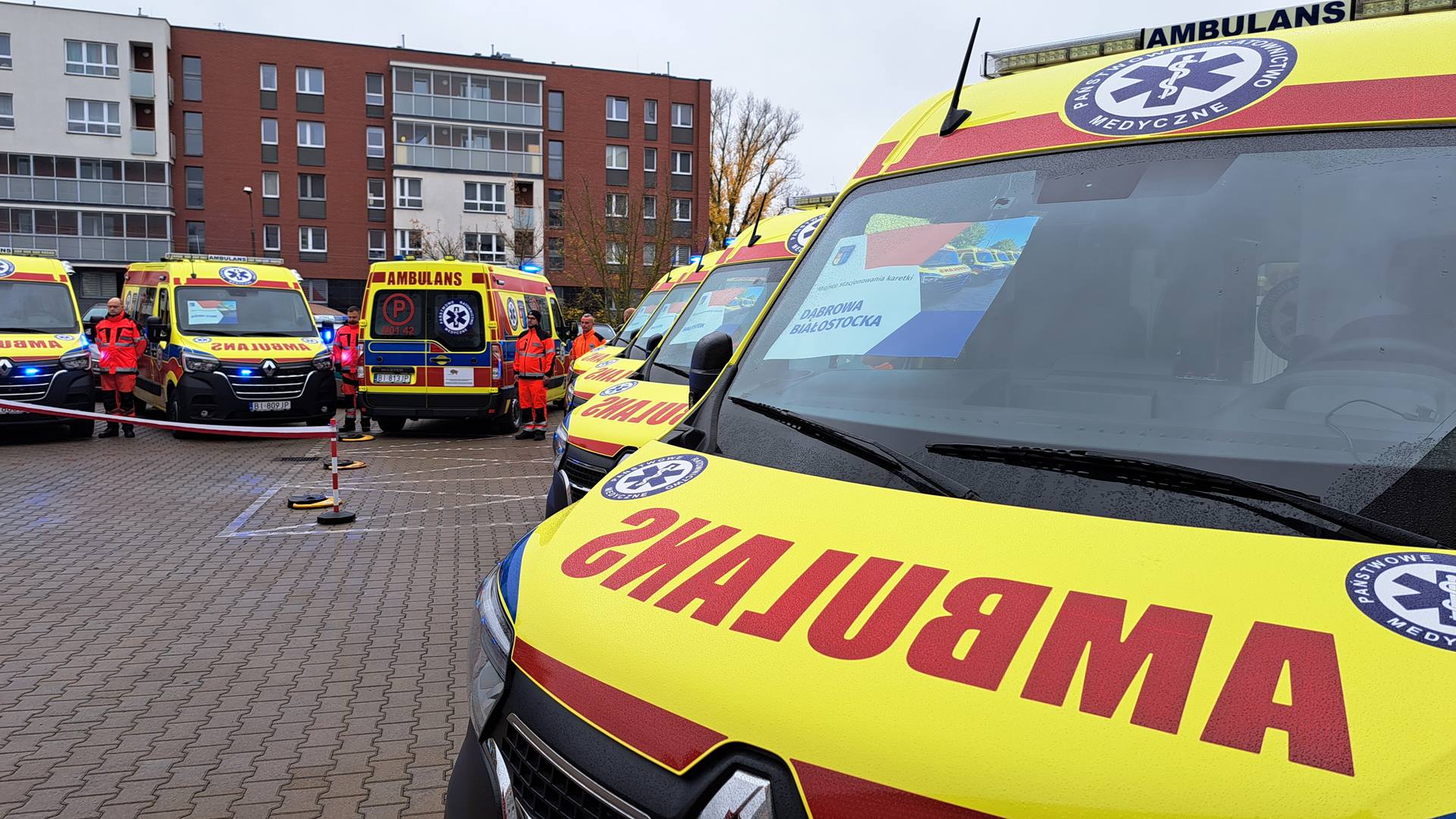 10 nowych karetek kupiła Wojewódzka Stacja Pogotowia Ratunkowego w Białymstoku