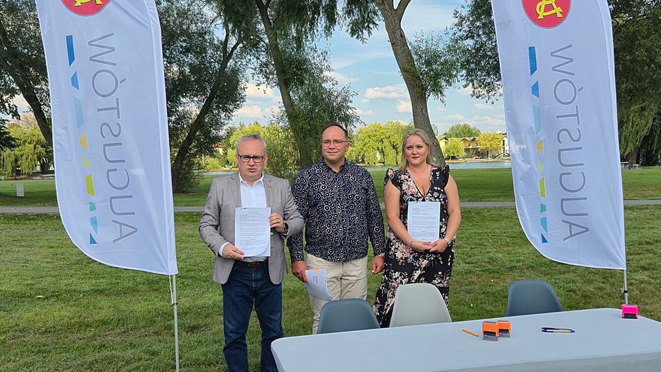 Augustów się zazieleni - nowe drzewa, krzewy i byliny