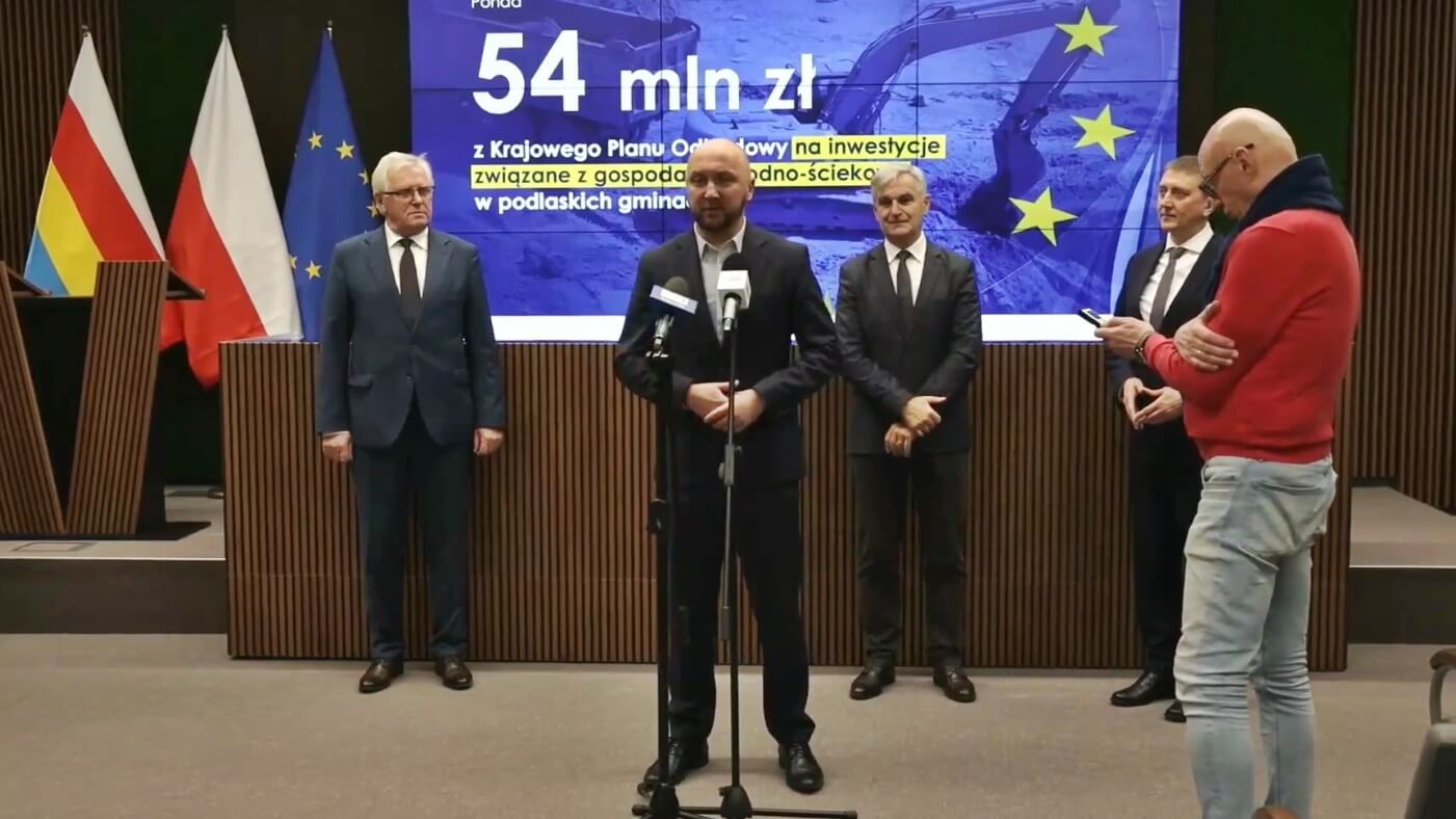 Ponad 54 mln zł z KPO na inwestycje wodno-ściekowe