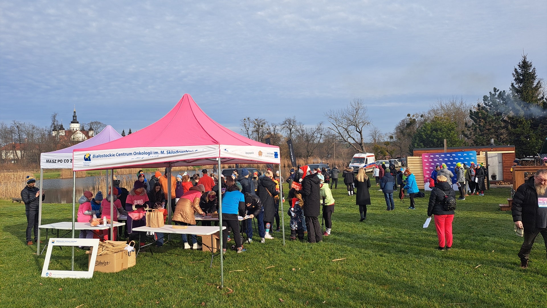 Trzy trasy i spacer z kijkami. To pierwsza zimowa edycja OnkoRun w Supraślu