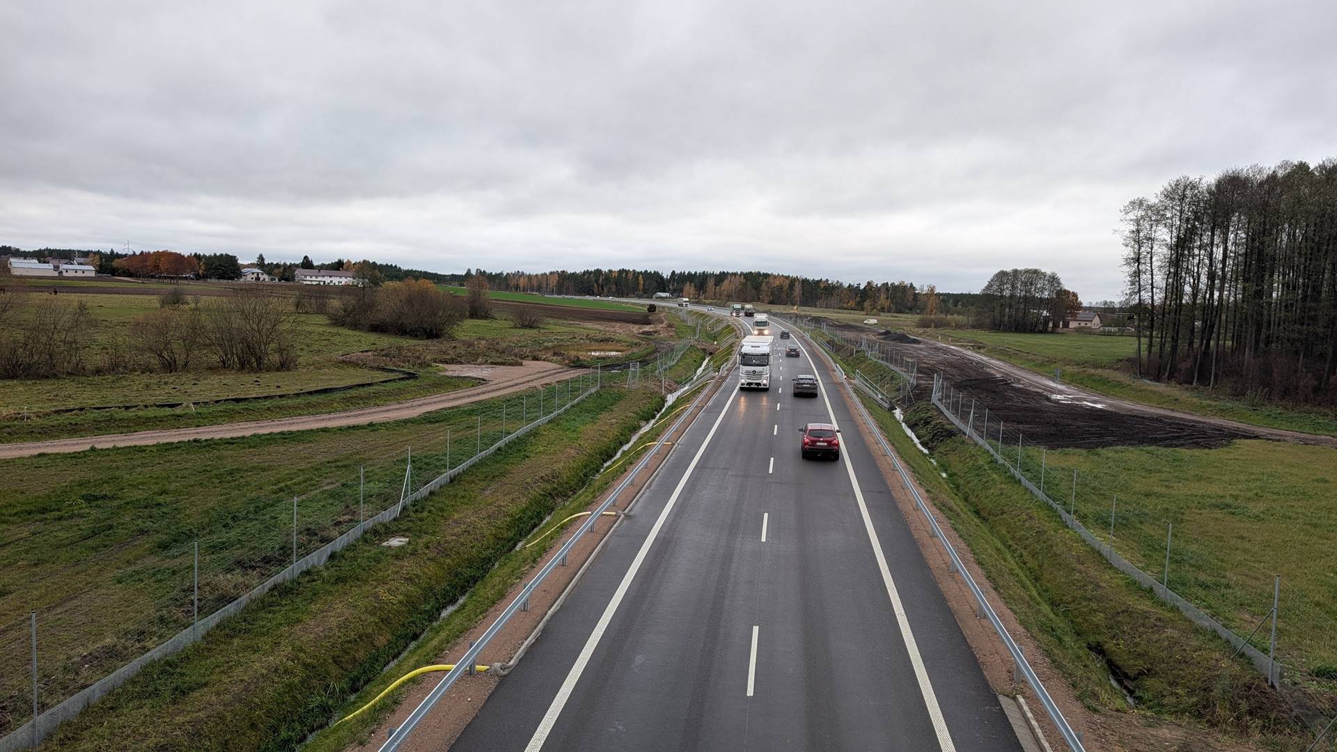 Otwarta obwodnica Sztabina, 31.10.2025, źródło: GDDKiA Białystok