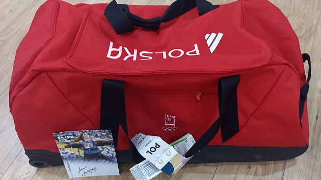 Można wesprzeć leczenie suwalczanina, a przy okazji stać się posiadaczem unikalnej walizki Marii Andrejczyk