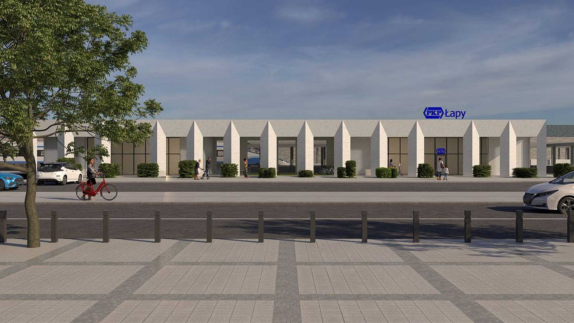 Nowy budynek dworca w Łapach do 2027 roku. Znamy szczegóły inwestycji