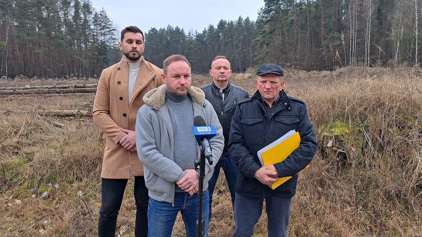 Kandydat przeciwko składowisku odpadów w Sobolewie