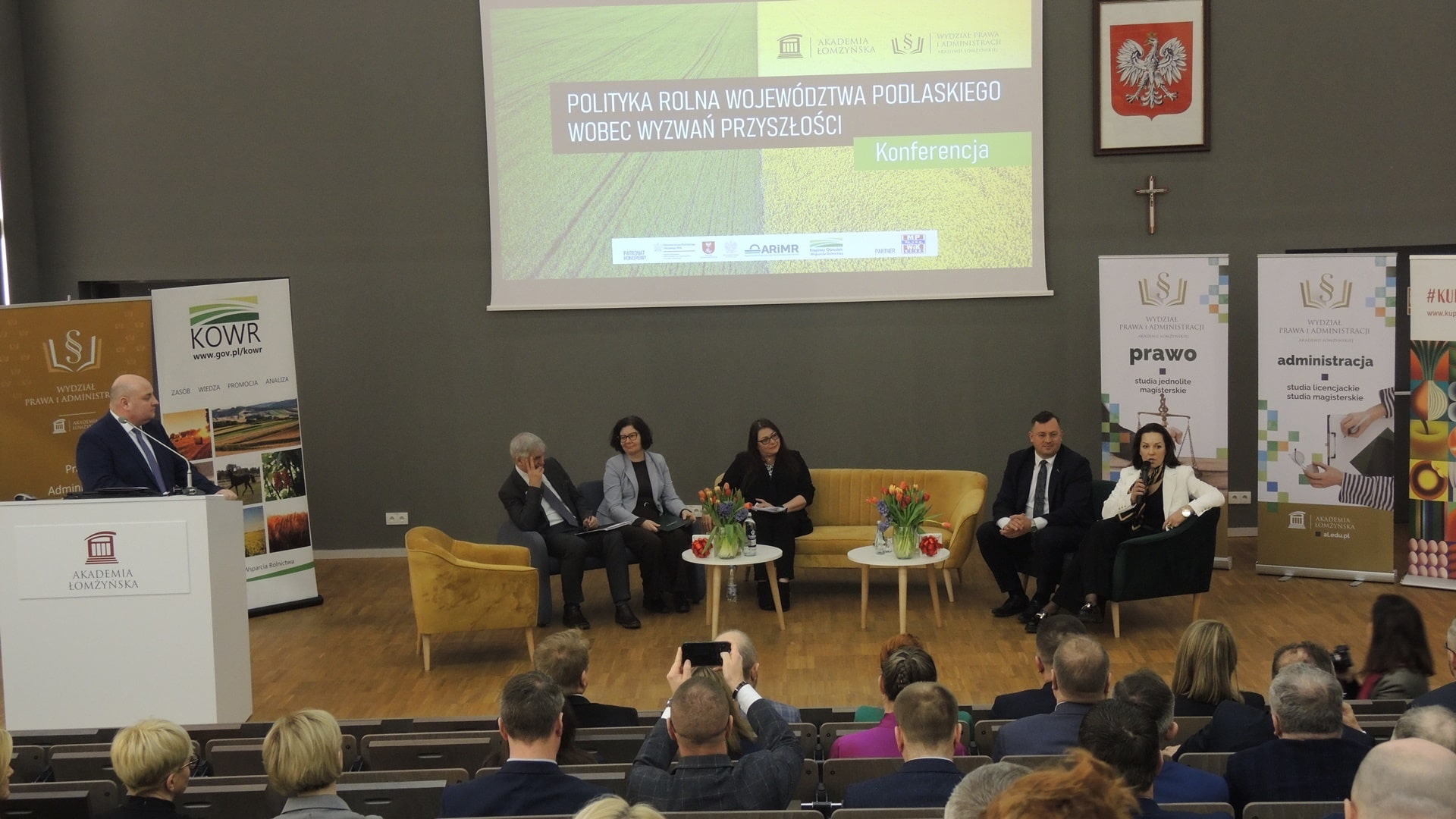 O lokalnych problemach i unijnych przepisach na konferencji na temat podlaskiego rolnictwa