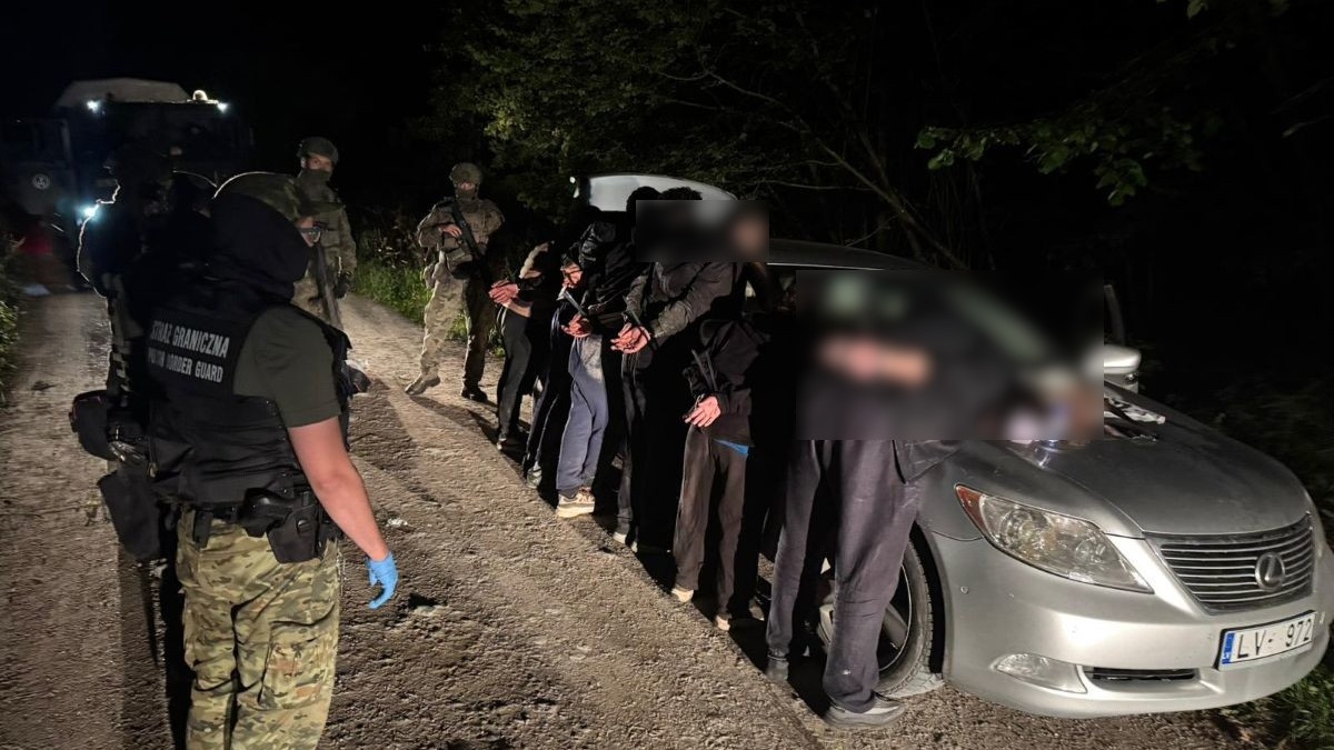 Próbował nielegalnie przewieźć cudzoziemców przez polsko-litewską granicę - grozi mu do 8 lat więzienia