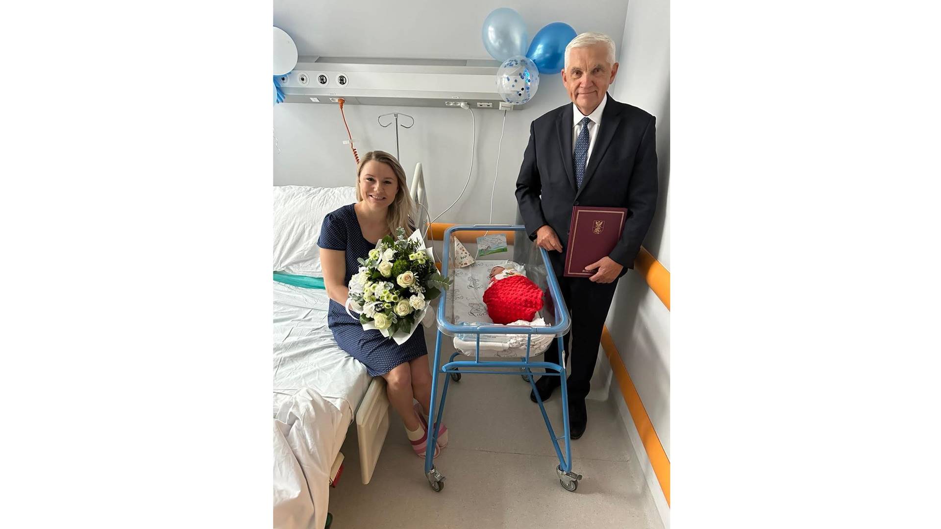 Pierwsze dziecko urodzone w Nowym Roku w Białymstoku to chłopiec - Mikołaj przyszedł na świat 47 minut po północy