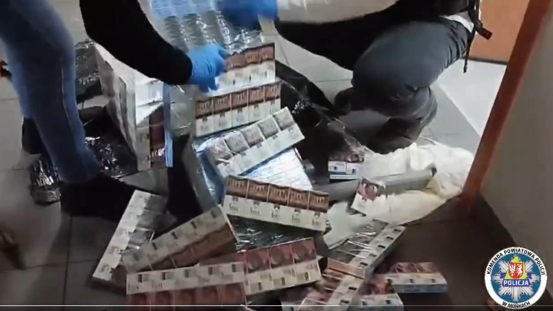 Kolejny balon z papierosami, zatrzymany Litwin