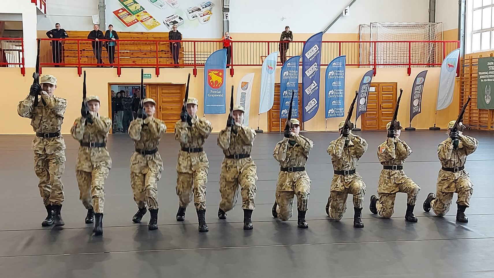 Klasy mundurowe rywalizowały w musztrze