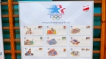 Otwarcie wystawy kopert Pierwszego Dnia Obiegu FDC o tematyce olimpijskiej, 25.07.2024, fot. Barbara Sokolińska