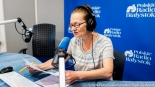 Czytanie fragmentów powieści "Nad Niemnem" Elizy Orzeszkowej w Polskim Radiu Białystok, fot. Sylwia Krassowska
