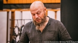 W Studiu Rembrandt Polskiego Radia Białystok powstaje słuchowisko "Głosy ciemności", fot. Sylwia Krassowska