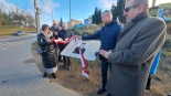 Odsłonięcie tablicy poświęconej byłemu prezydentowi Suwałk Józefowi Gajewskiemu, 21.11.2023, fot. Iza Kosakowska