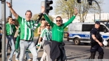 Kibice Realu Betis w Białymstoku, 17.04.2025, fot. Joanna Szubzda