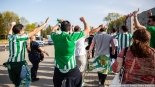 Kibice Realu Betis w Białymstoku, 17.04.2025, fot. Joanna Szubzda