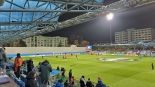 Rozgrzewka przed meczem Jagiellonii z FK Mlada Boleslav, 12.12.2024, fot. Wojciech Szubzda