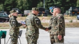 Uroczystość przekazania dowodzenia operacją Bezpieczne Podlasie, Karakule, 30.07.2025, fot. Joanna Szubzda