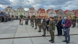 Przysięga żołnierzy WOT w Łomży, 28.09.2024, fot. Paweł Wądołowski