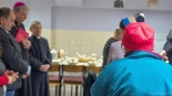 Spotkanie wigilijne w Caritas Diecezji Łomżyńskiej, 19.12.2024, fot. Paweł Wądołowski
