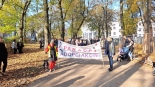 Parada Adopciaków na białostockich Plantach, 27.10.2024, fot. Wojciech Szubzda