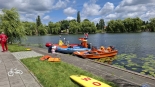 Nad Nettą w Augustowie oficjalnie rozpoczęto sezon wakacyjny, 28.06.2025, fot. Marta Sołtys