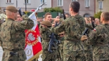 Przysięga żołnierzy WOT w Łomży, 28.09.2024, fot. Paweł Wądołowski