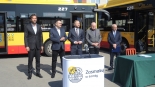 Podpisanie umowy na dostawę ośmiu nowych autobusów elektrycznych dla MPK Łomża, 28.03.2025, fot. Adam Dąbrowski