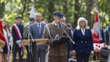 81. rocznica spacyfikowania 9. Pułku Strzelców Konnych AK k. miejscowości Osowe Grzędy, 8.09.2025, fot. Paweł Wądołowski