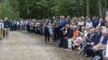 81. rocznica spacyfikowania 9. Pułku Strzelców Konnych AK k. miejscowości Osowe Grzędy, 8.09.2025, fot. Paweł Wądołowski