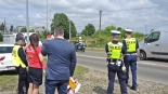 Inauguracja akcji "bezpieczne piątki" w Łomży, 17.06.2025, fot. Adam Dąbrowski